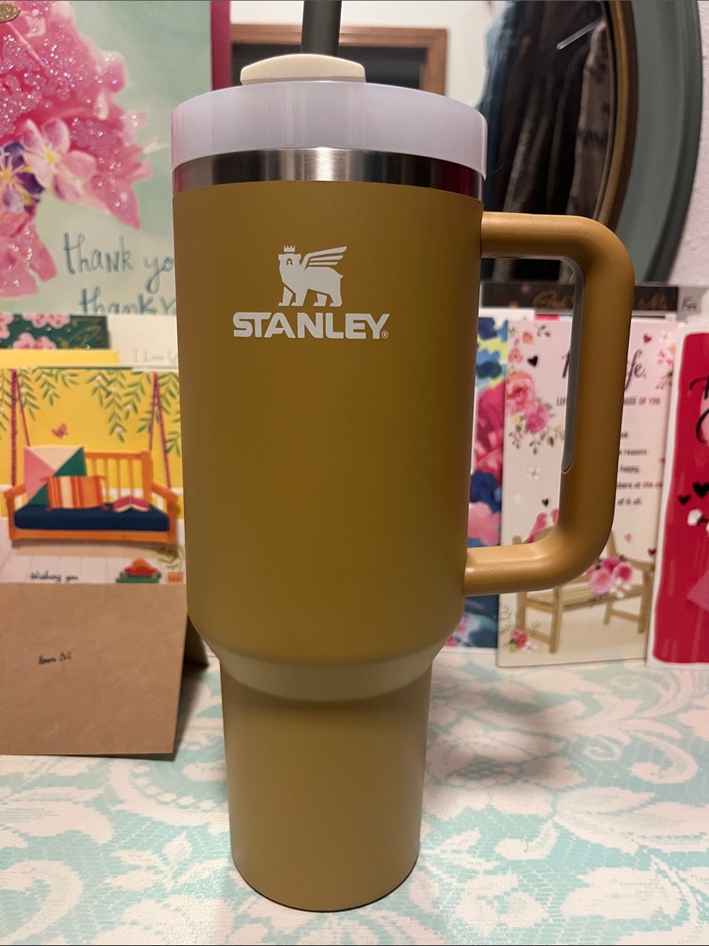 Stanley Travel Mug with Handle